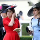 Beatrice and Eugenie at Royal Ascot.
